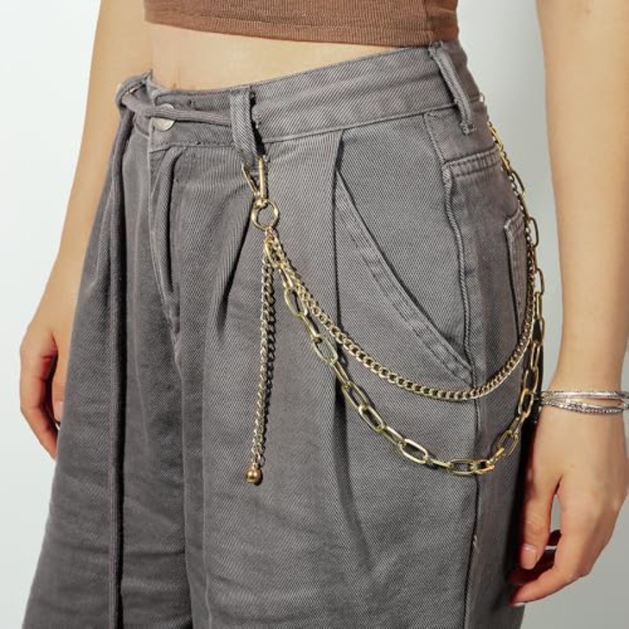 Pants Chain Punk Style Hip Hop - Men Accessories To Wear 리뷰 및 가격