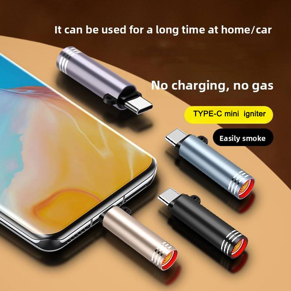 Type C Mini Lighter Blow to Ig - Lighter Windproof 리뷰 및 가격