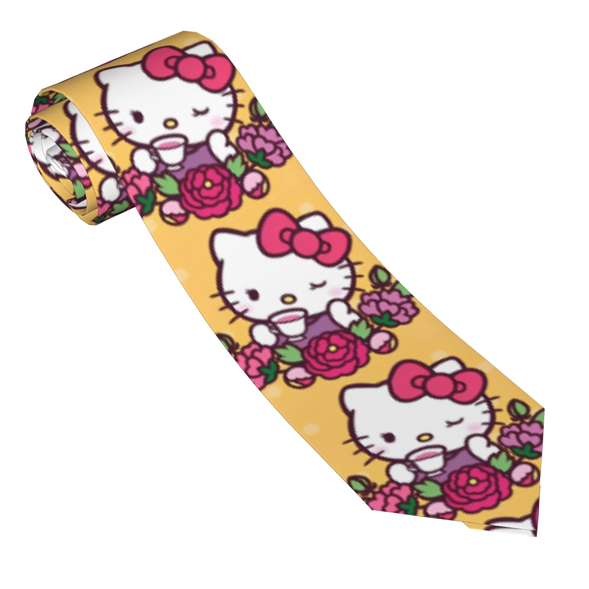 HK Hello Kitty Neckties Men Wo - Men Accessories Hk 리뷰 및 가격