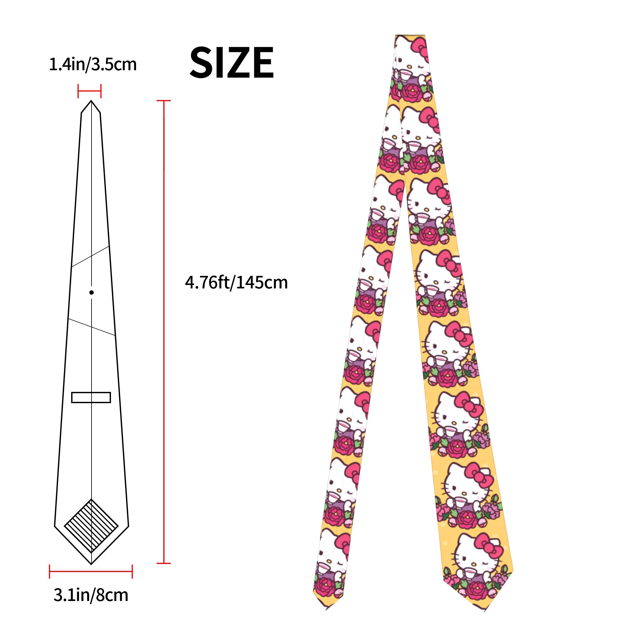 HK Hello Kitty Neckties Men Wo - Men Accessories Hk 리뷰 및 가격
