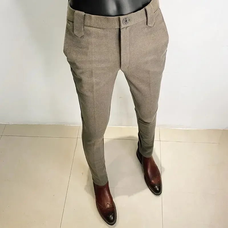 Autumn Winter Thickened Woolen - Men'S Formal Wear In Winter recensione e prezzo