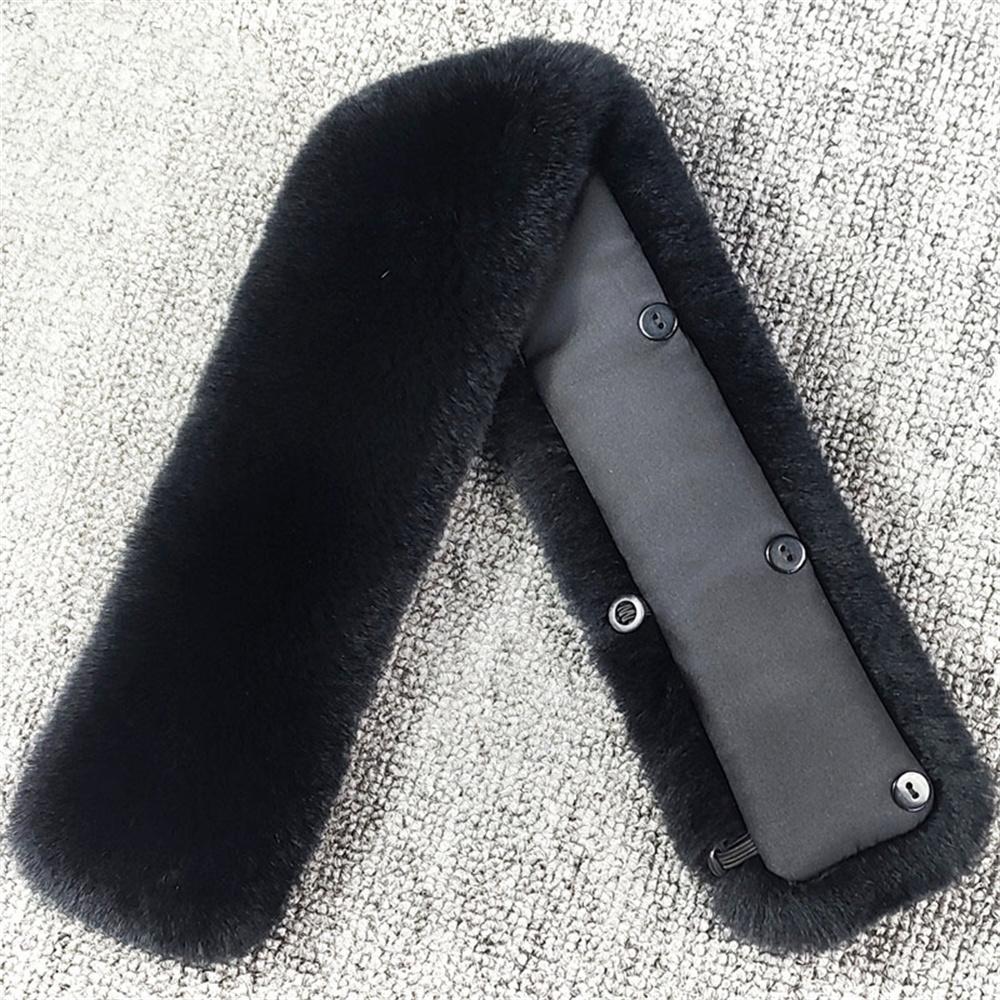 Winter Rex Rabbit Fur Collar F - Men Accessories For Neck 리뷰 및 가격