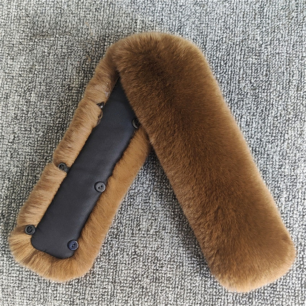 Winter Rex Rabbit Fur Collar F - Men Accessories For Neck 리뷰 및 가격