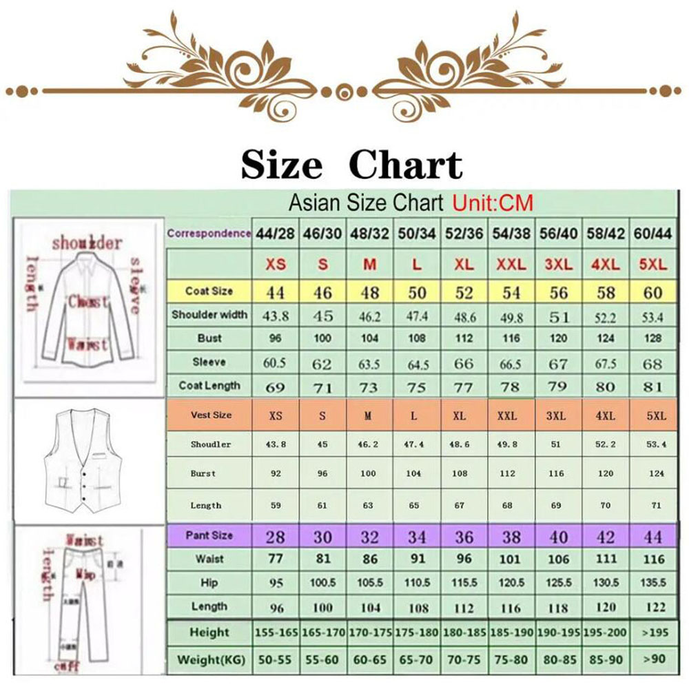 Male Fashion Beading Crystals  - Men'S Formal Wear Attire recensione e prezzo