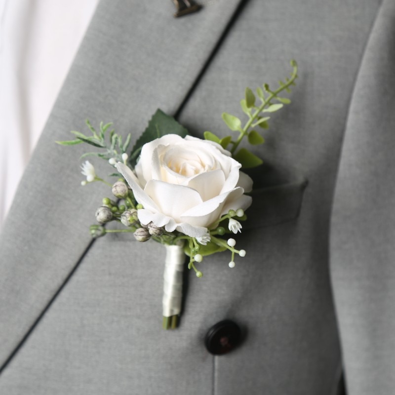 Wedding Suit Corsage Man Flowe - Men Accessories For Wrist 리뷰 및 가격