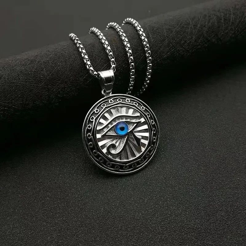 1pcs Eye of Horus Round Coin N - Men'S Accessories Jewelry Egypt 리뷰 및 가격