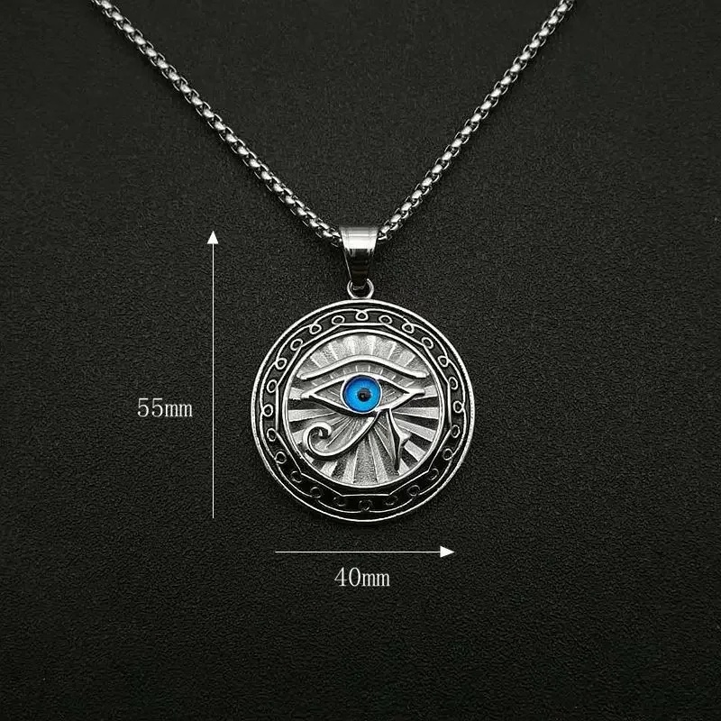 1pcs Eye of Horus Round Coin N - Men'S Accessories Jewelry Egypt 리뷰 및 가격