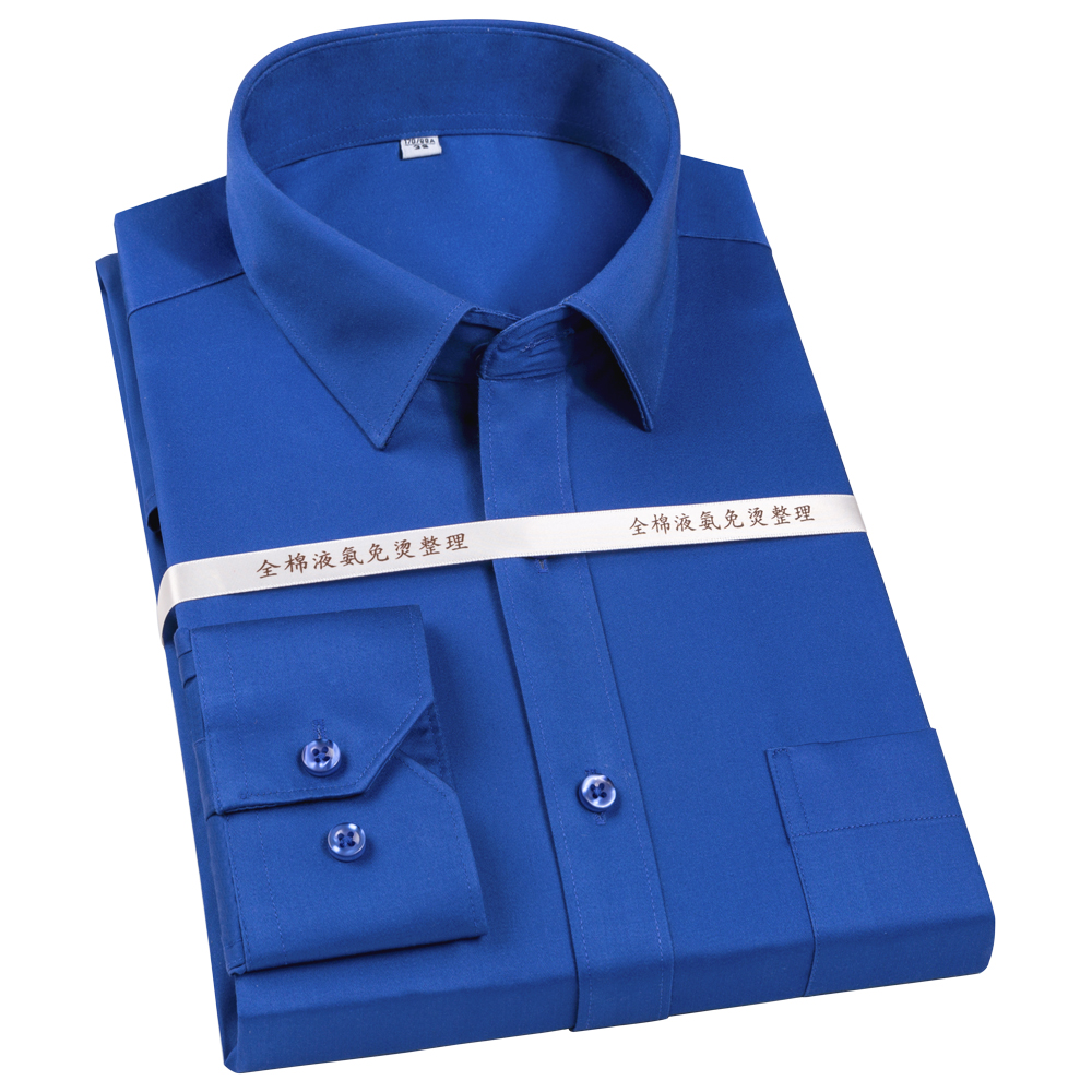 Men's Non-Iron Mercerized Cott - Men Formal Wear Shirts recensione e prezzo
