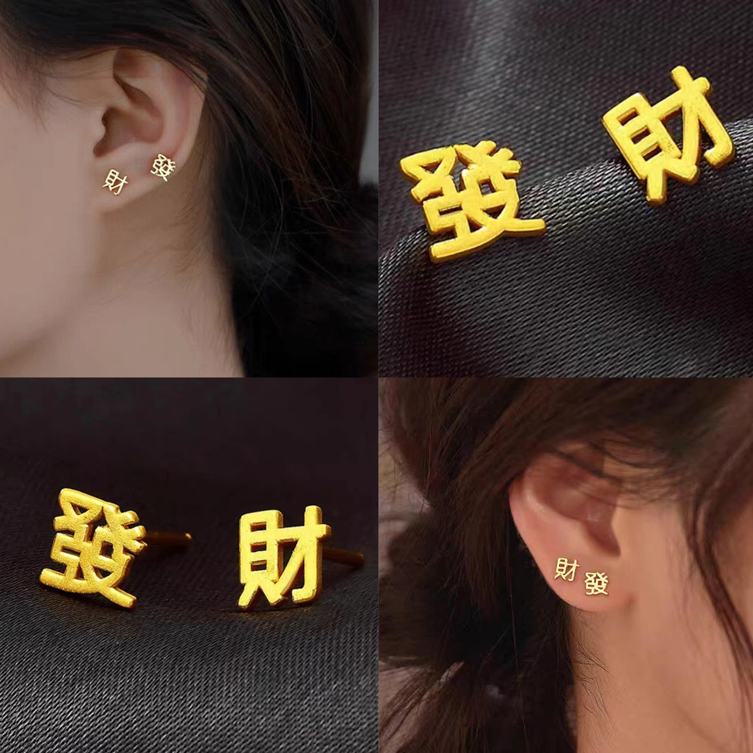1 Pair Simple Silver Color Min - Men Accessories Hk 리뷰 및 가격