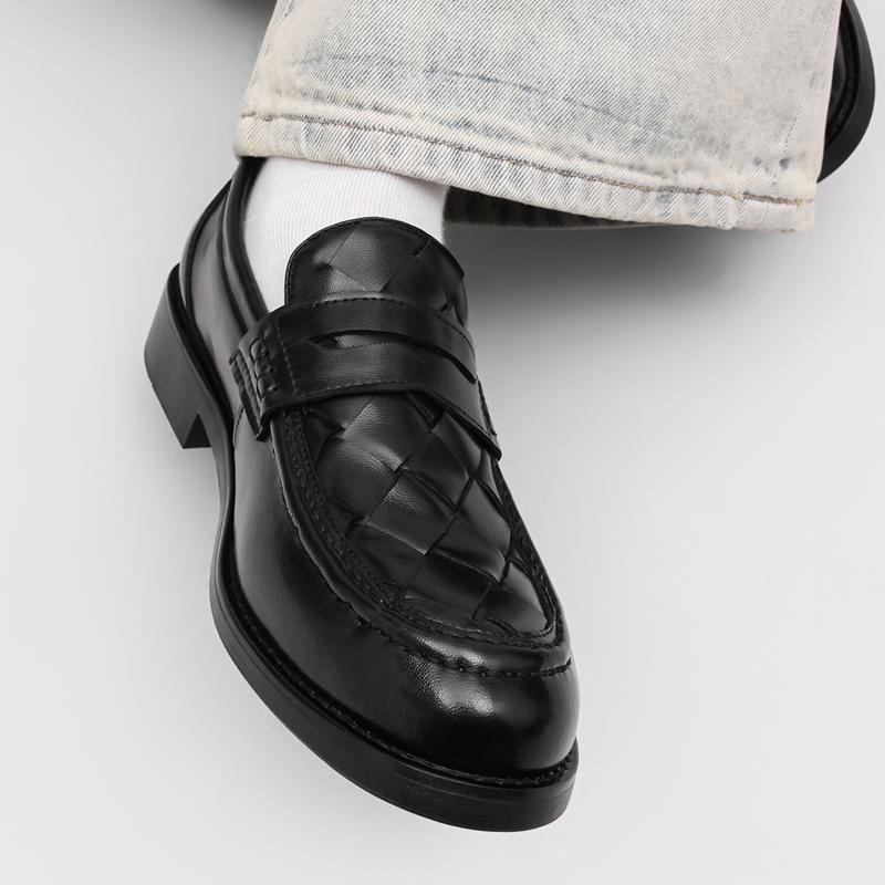 Men handmade woven penny loafe - Men Formal Wear For Summer recensione e prezzo