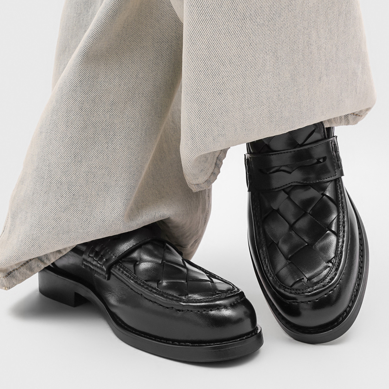 Men handmade woven penny loafe - Men Formal Wear For Summer recensione e prezzo