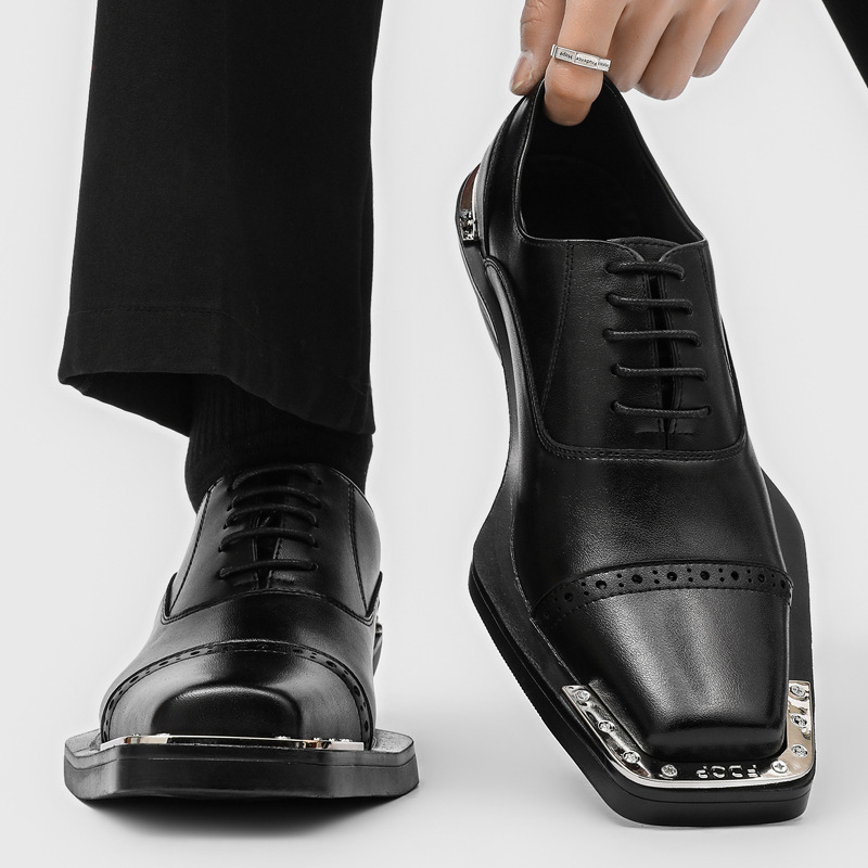 Men's leather shoes - British  - Men Formal Wear Look recensione e prezzo