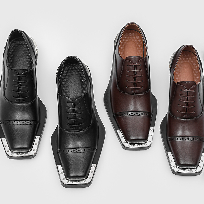 Men's leather shoes - British  - Men Formal Wear Look recensione e prezzo