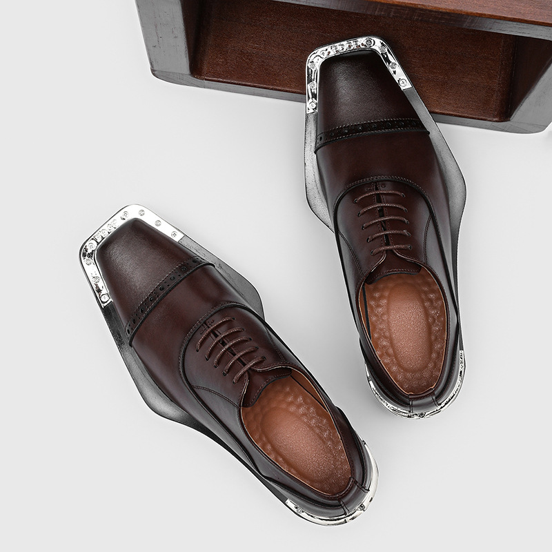 Men's leather shoes - British  - Men Formal Wear Look recensione e prezzo