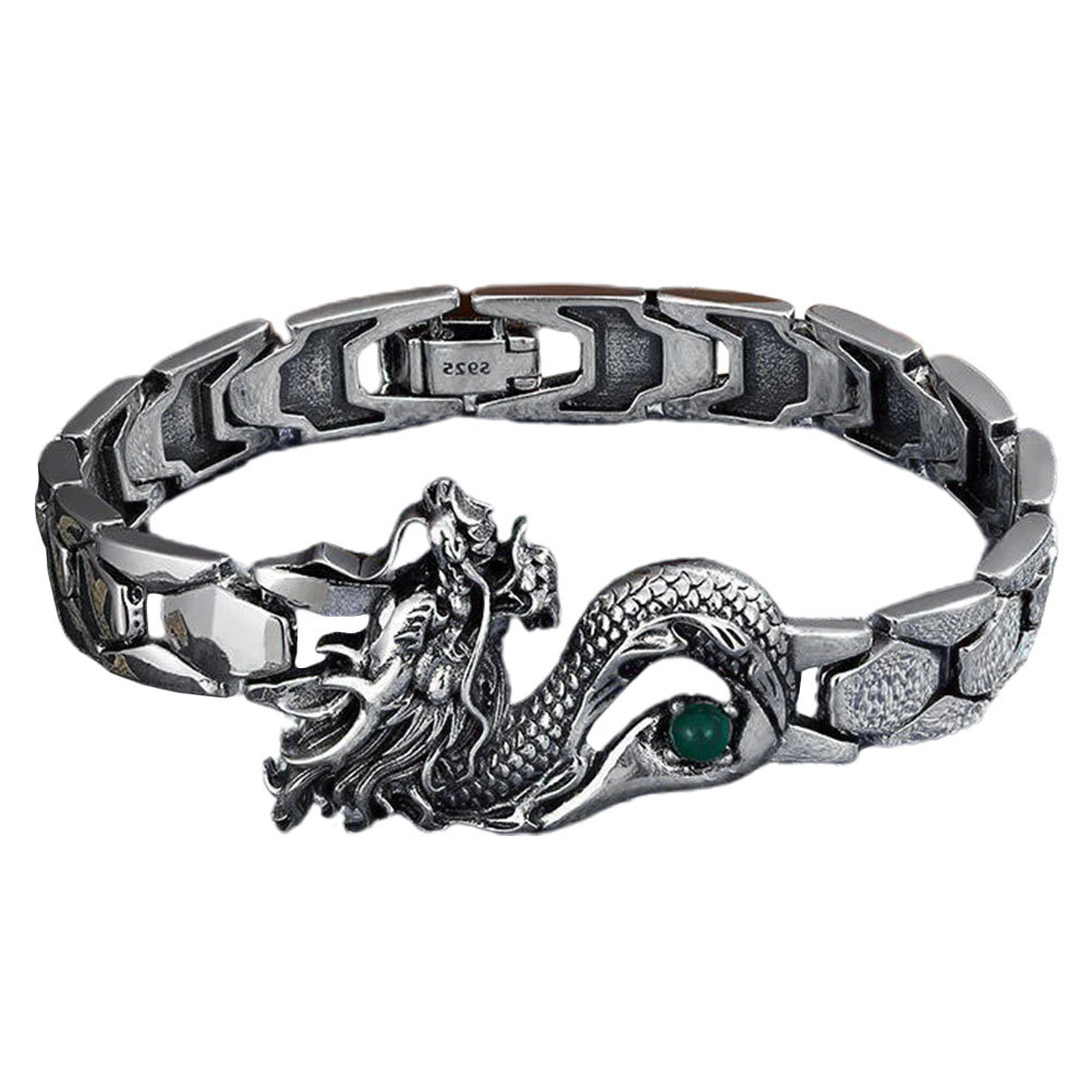 Stylish Dragon Bracelet Fade R - Men Accessories Aesthetic 리뷰 및 가격