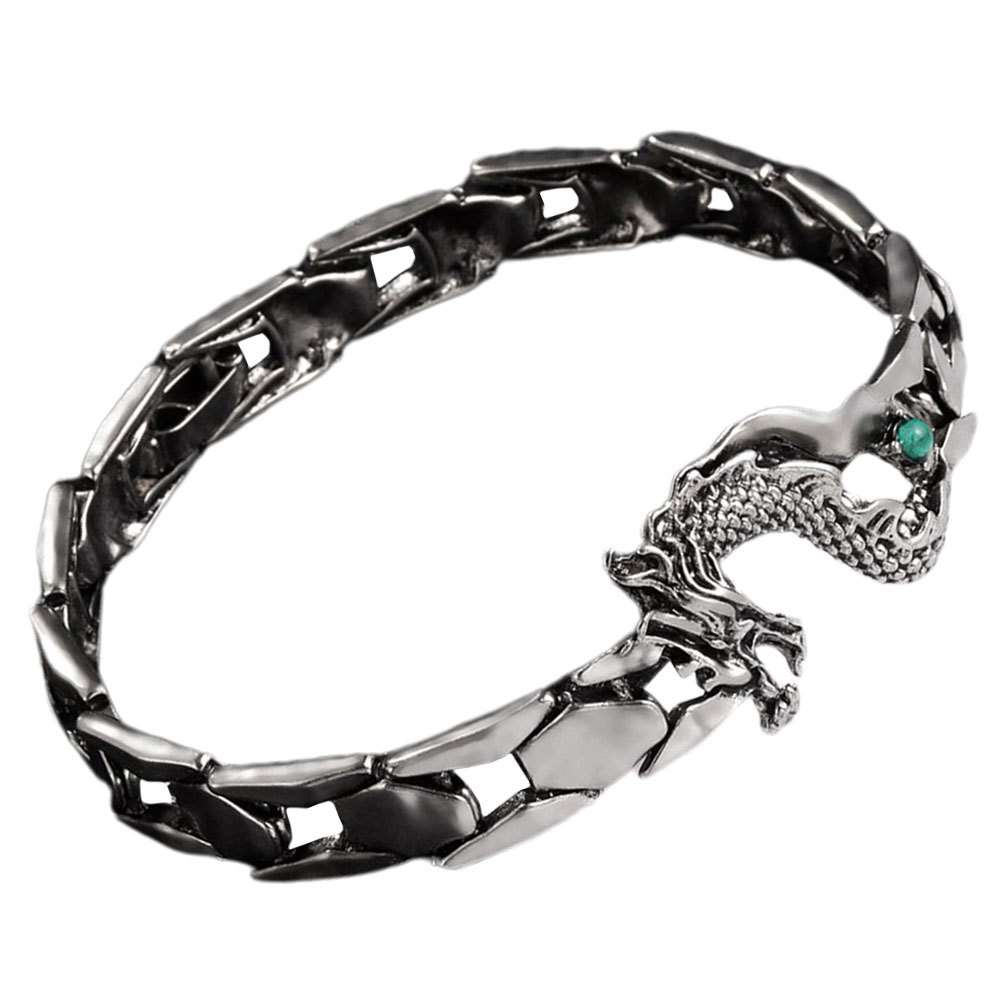 Stylish Dragon Bracelet Fade R - Men Accessories Aesthetic 리뷰 및 가격