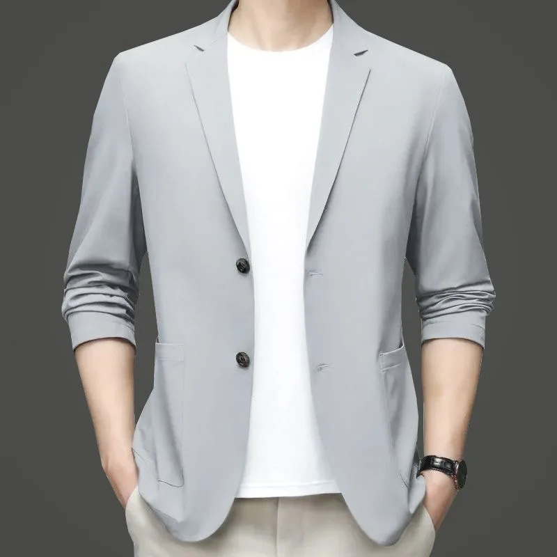 New Summer Men Thin Blazers Bu - Men Formal Wear For Summer recensione e prezzo