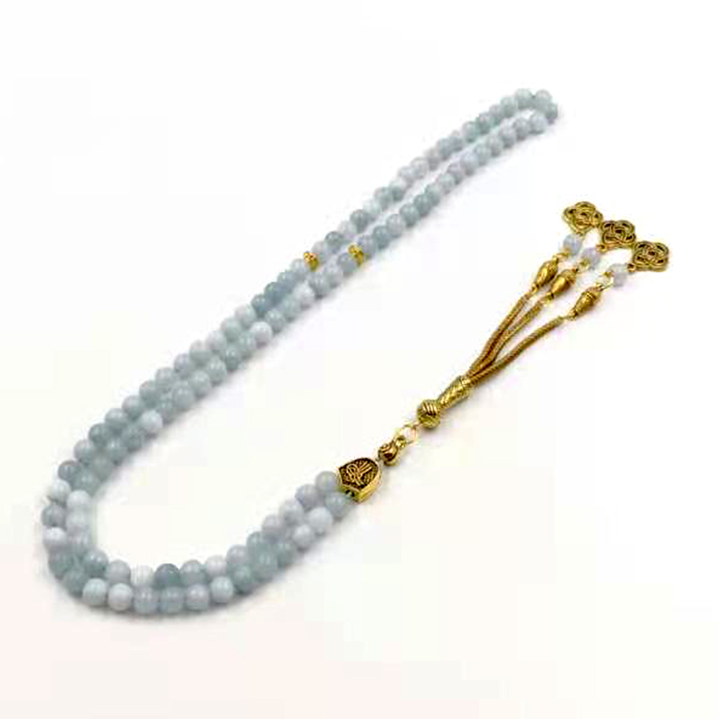 Tasbih Natural Aquamarines Sto - Men Accessories Hk 리뷰 및 가격