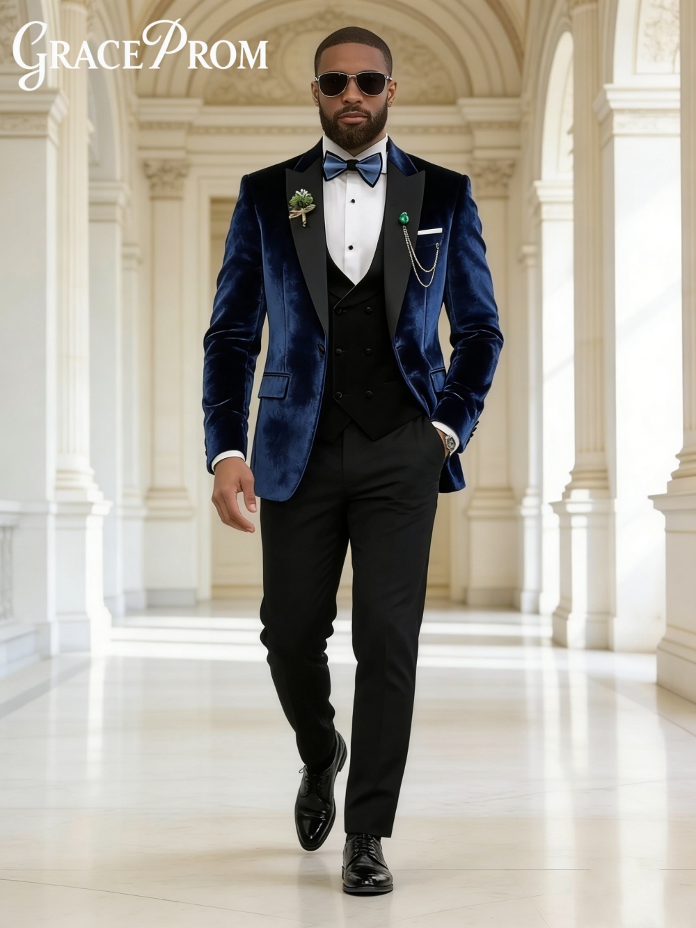 Luxurious Velvet Autumn Winter - Men'S Formal Wear In Winter recensione e prezzo