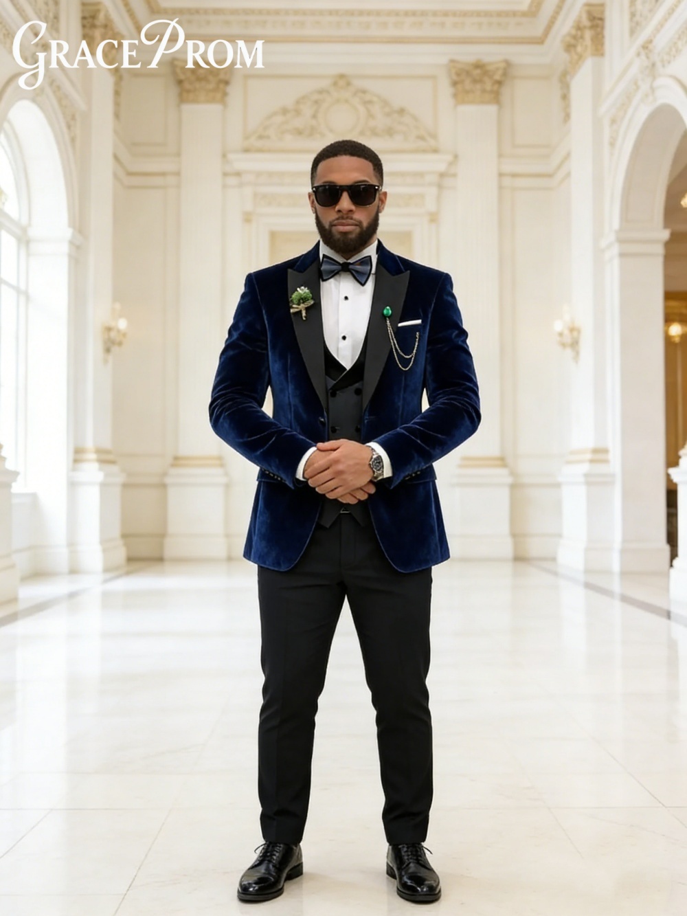 Luxurious Velvet Autumn Winter - Men'S Formal Wear In Winter recensione e prezzo