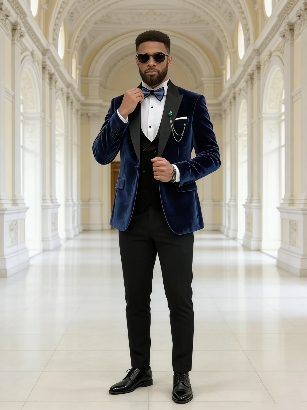 Luxurious Velvet Autumn Winter - Men'S Formal Wear In Winter recensione e prezzo