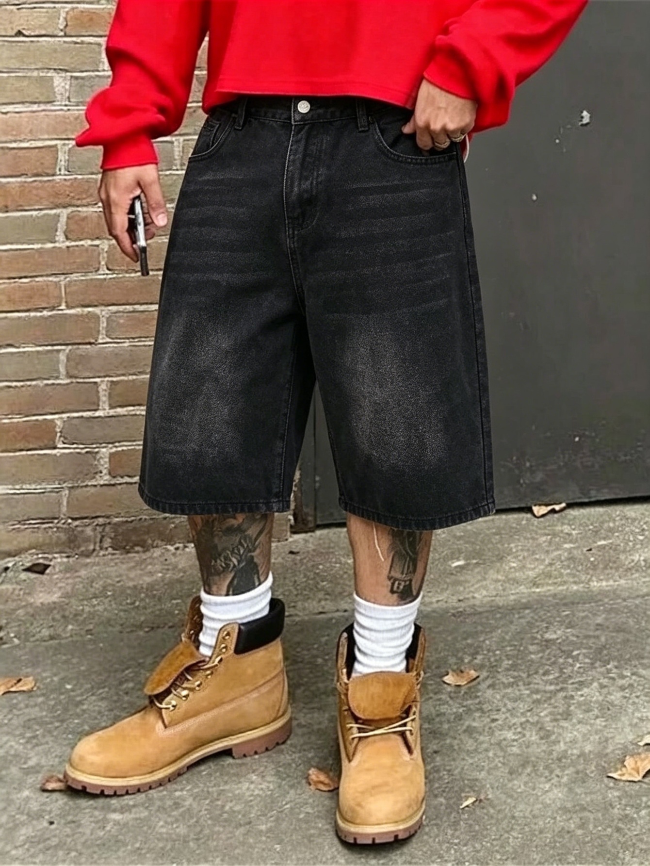 Men Trendy Loose Non‑Stretch J - Men Accessories To Wear 리뷰 및 가격