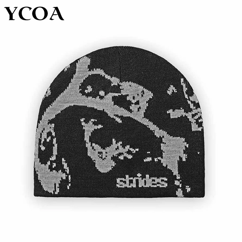 Men Beanie Strides Splatter Be - Men Accessories Aesthetic 리뷰 및 가격