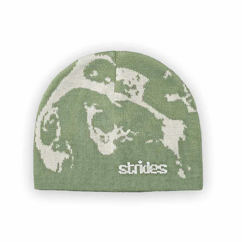 Men Beanie Strides Splatter Be - Men Accessories Aesthetic 리뷰 및 가격