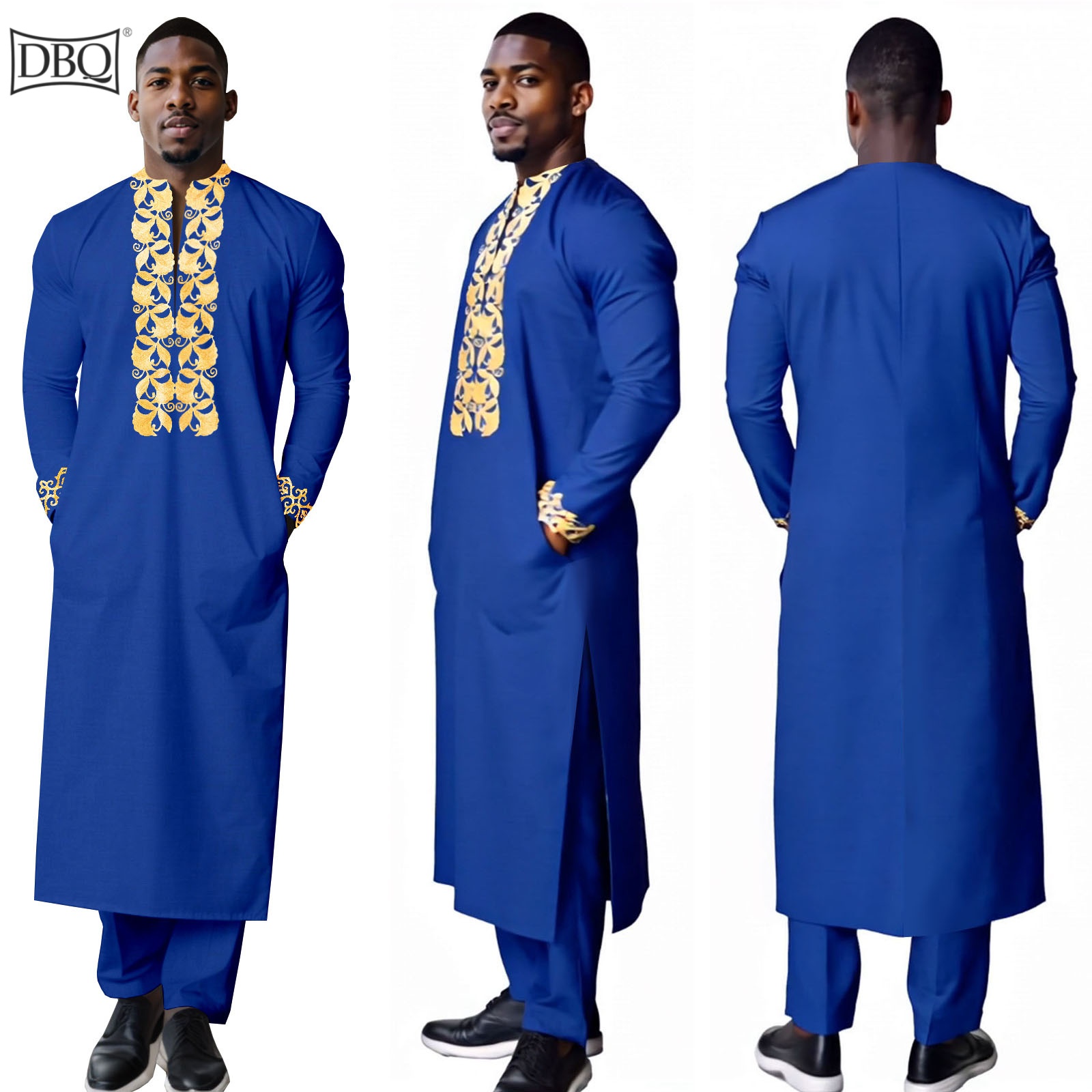 DBQ Men's African Dashiki Set  - Men'S Formal Ethnic Wear recensione e prezzo