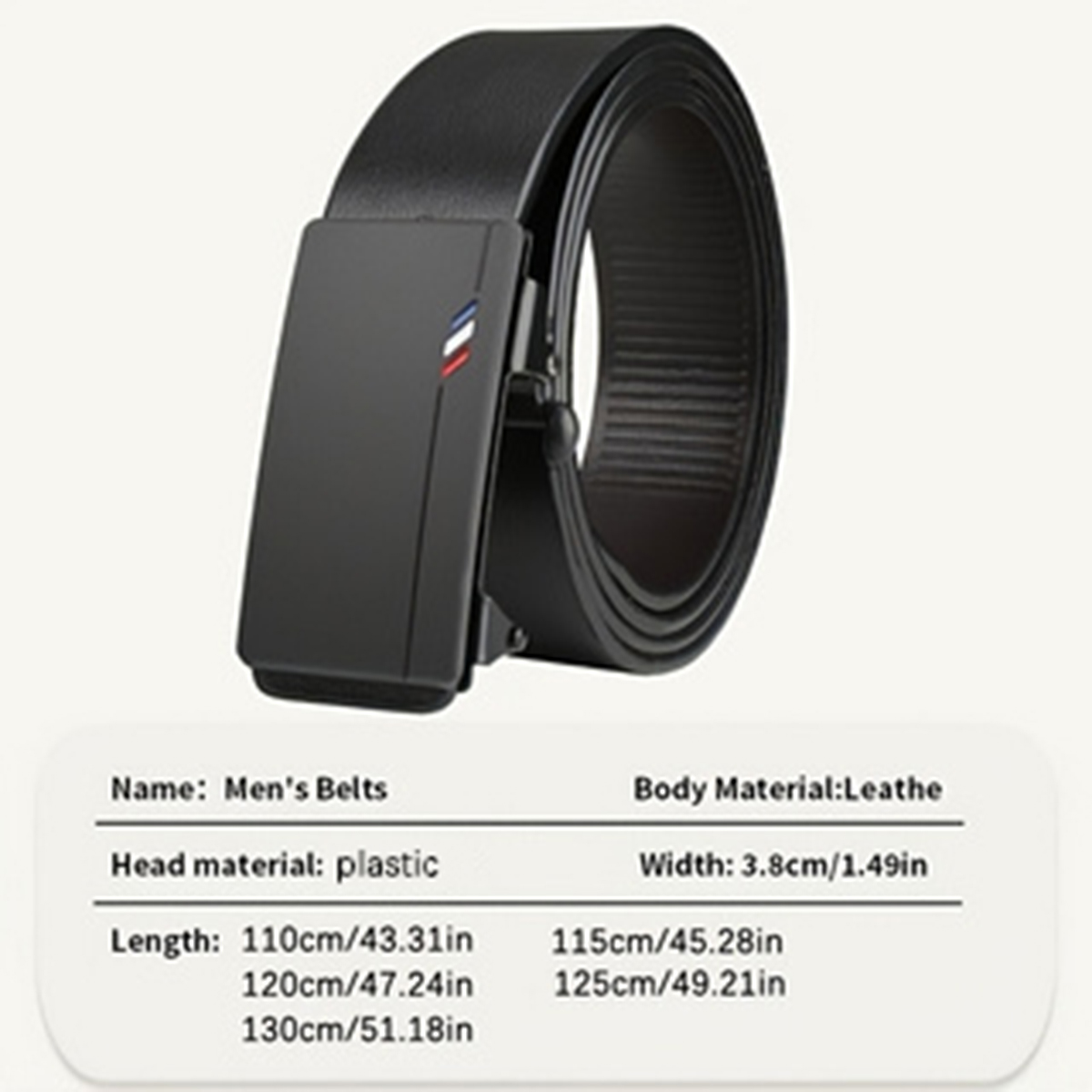 3-piece men's belt black multi - Men Formal Wear With Jeans recensione e prezzo