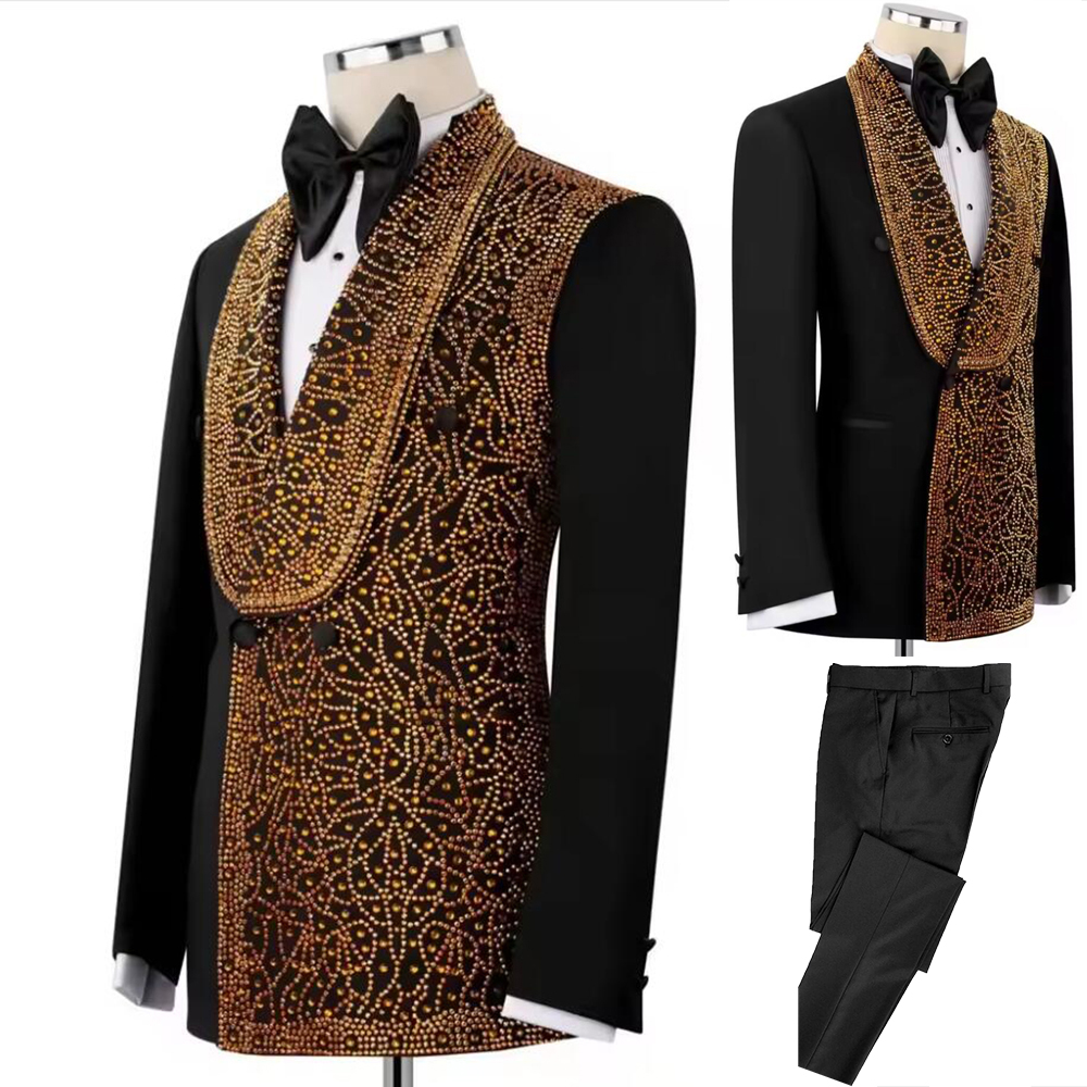 Handsome Suit Men For Wedding  - Men'S Formal Wear Attire recensione e prezzo