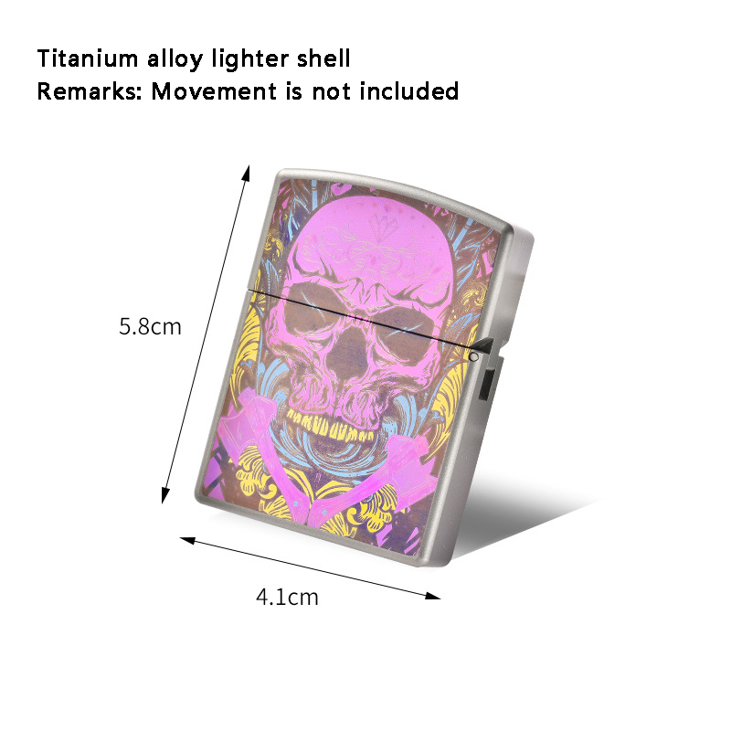 Pink Skull Titanium Alloy Ligh - Lighter Windproof 리뷰 및 가격