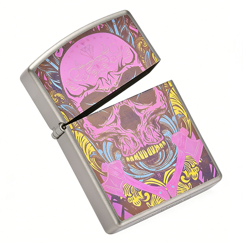 Pink Skull Titanium Alloy Ligh - Lighter Windproof 리뷰 및 가격