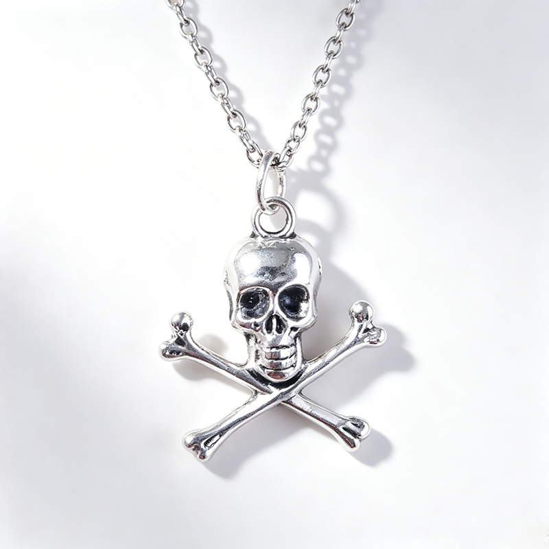Skull Pendant Necklace for Wom - Men Accessories Aesthetic 리뷰 및 가격
