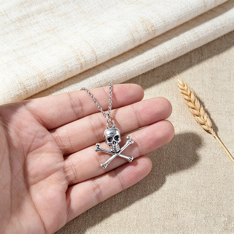 Skull Pendant Necklace for Wom - Men Accessories Aesthetic 리뷰 및 가격