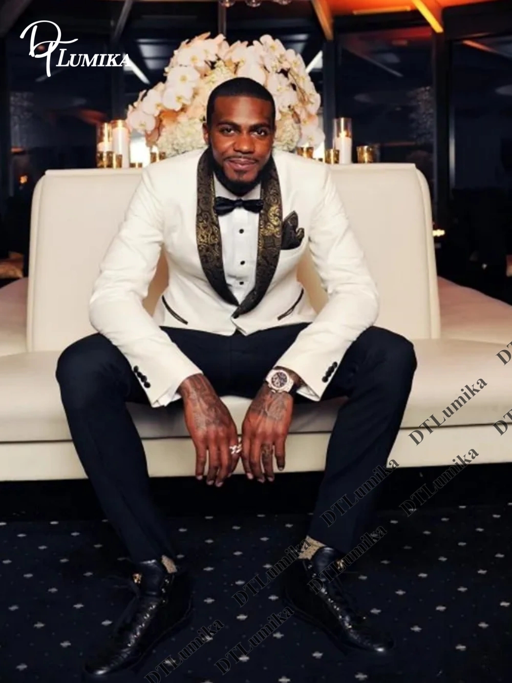DTLumika Mens Suit Attire Jack - Men'S Formal Wear Attire recensione e prezzo
