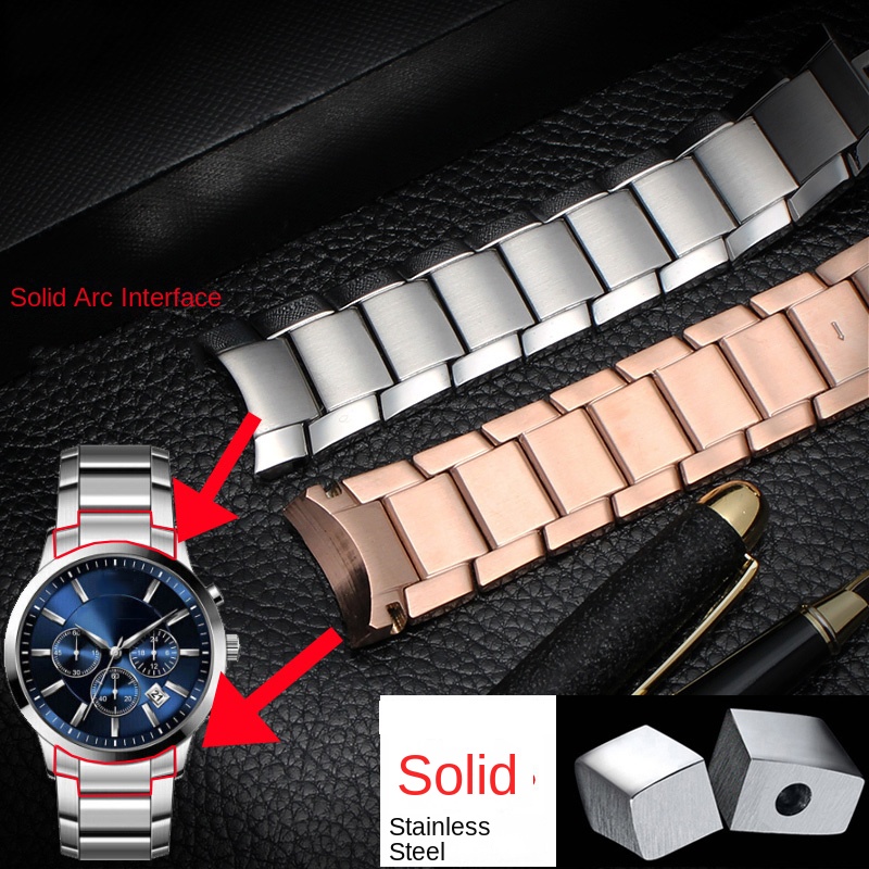 22mm Bracelet For Armani AR244 - Men'S Accessories Armani 리뷰 및 가격