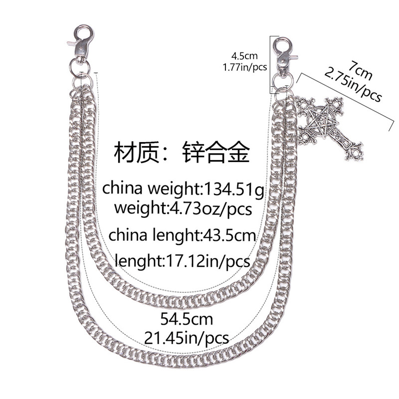 Fashion Punk Metal Pants Chain - Men'S Accessories Glasses 리뷰 및 가격