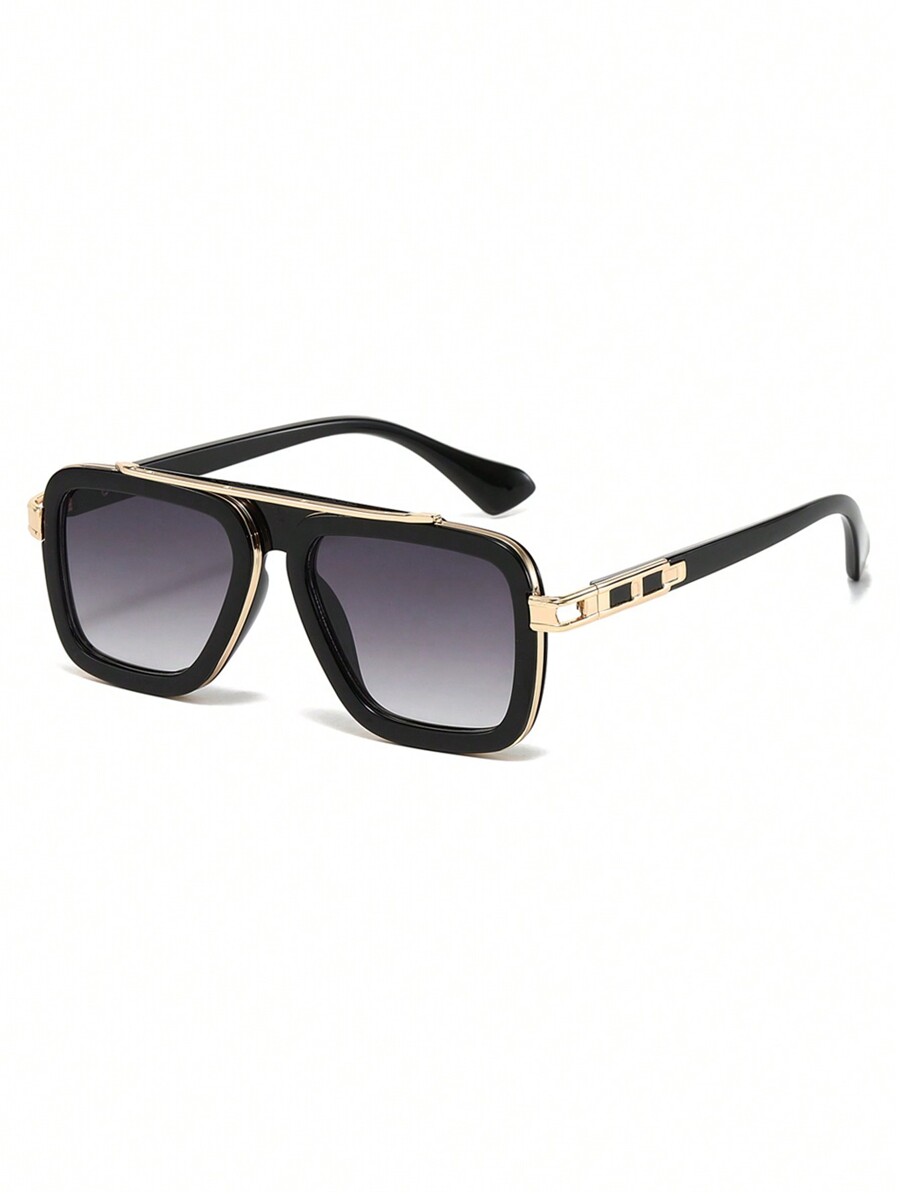 1pc Men's Double Beam Fashion  - Men'S Accessories Glasses 리뷰 및 가격