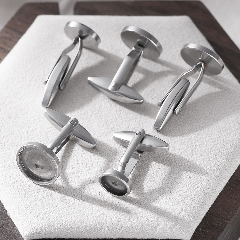 5Pcs Stainless Steel Cufflinks - Men Accessories Ring 리뷰 및 가격