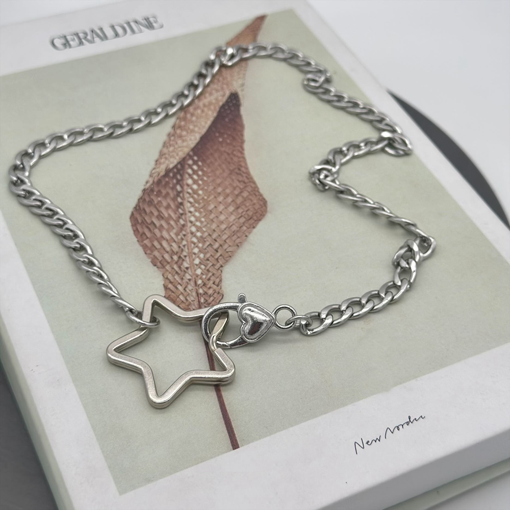 Gothic Stainless Steel Cuban C - Men Accessories Aesthetic 리뷰 및 가격