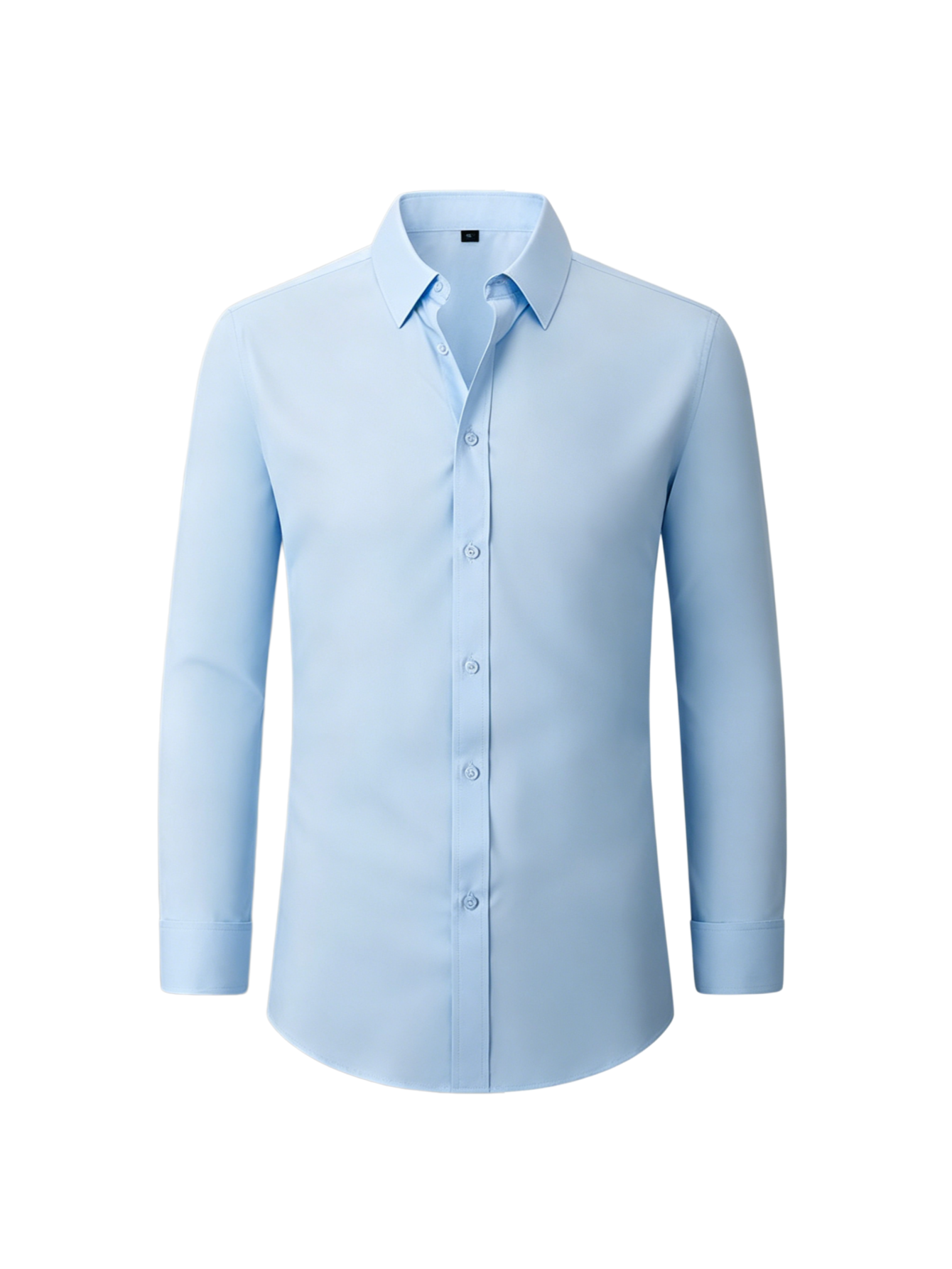 3pcs men's solid color long sl - Men Formal Wear Shirts recensione e prezzo