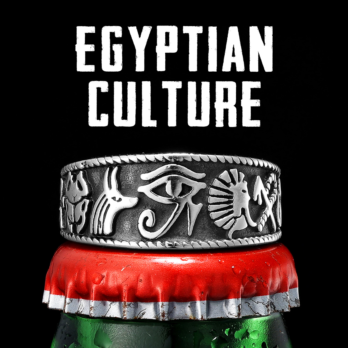Egypt Pharaoh Eye of Horus Men - Men'S Accessories Jewelry Egypt 리뷰 및 가격