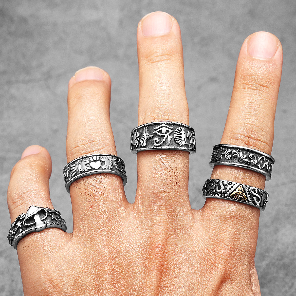 Egypt Pharaoh Eye of Horus Men - Men'S Accessories Jewelry Egypt 리뷰 및 가격
