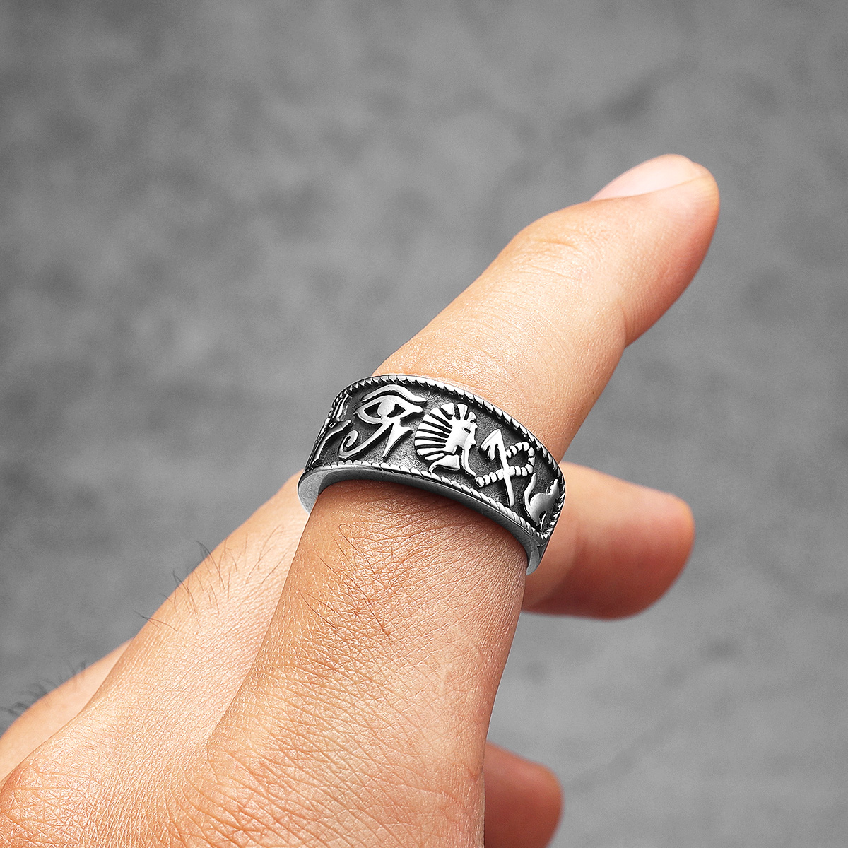 Egypt Pharaoh Eye of Horus Men - Men'S Accessories Jewelry Egypt 리뷰 및 가격