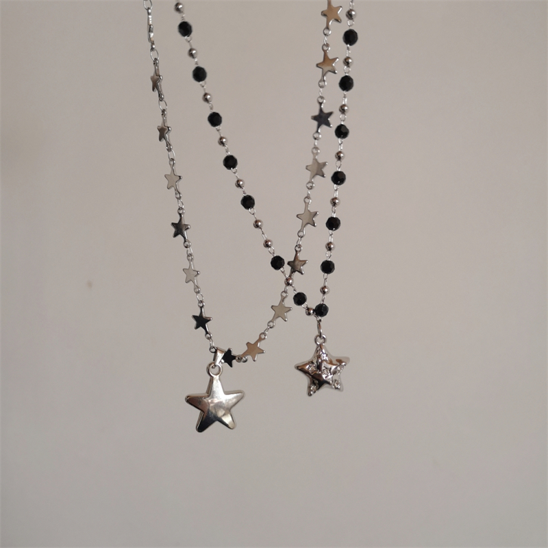 Kpop Cool Punk Vintage Star Pe - Men Accessories Aesthetic 리뷰 및 가격