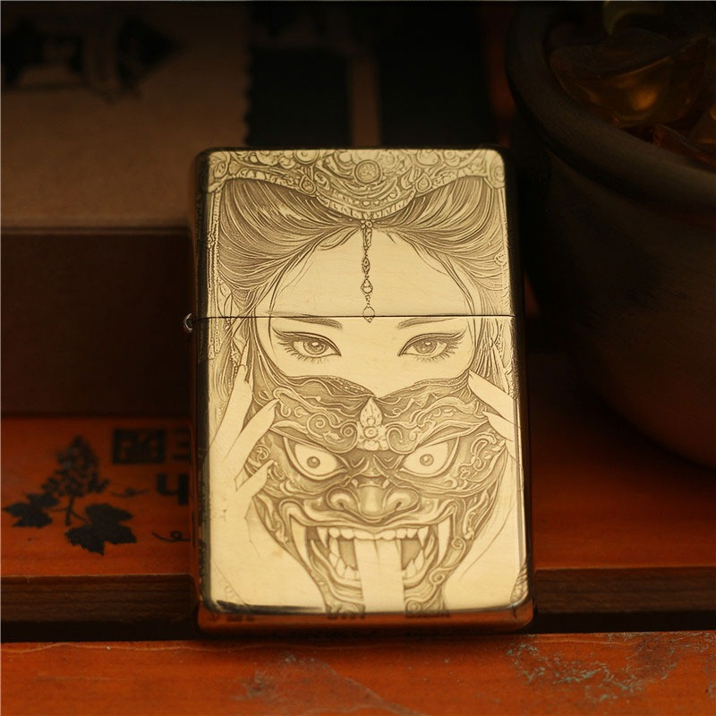 ZORRO 902S Thick Engraved Kero - Lighter Windproof 리뷰 및 가격