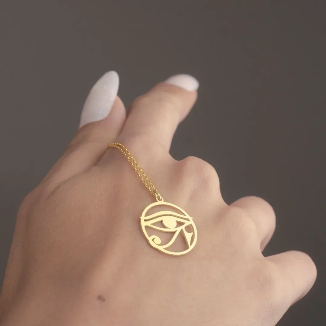Stainless Steel Round Eye of H - Men'S Accessories Jewelry Egypt 리뷰 및 가격