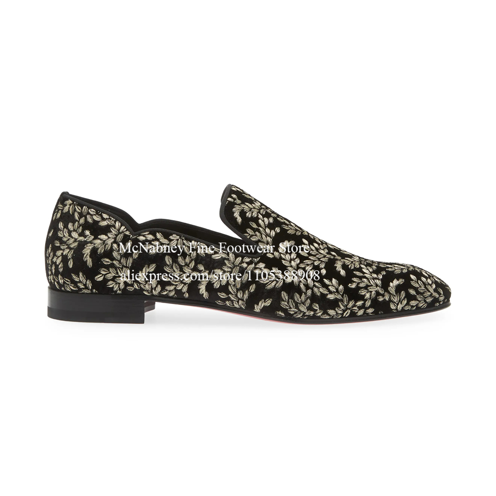 Black Silk Velvet Slip On Loaf - Men Formal Party Wear Dress recensione e prezzo
