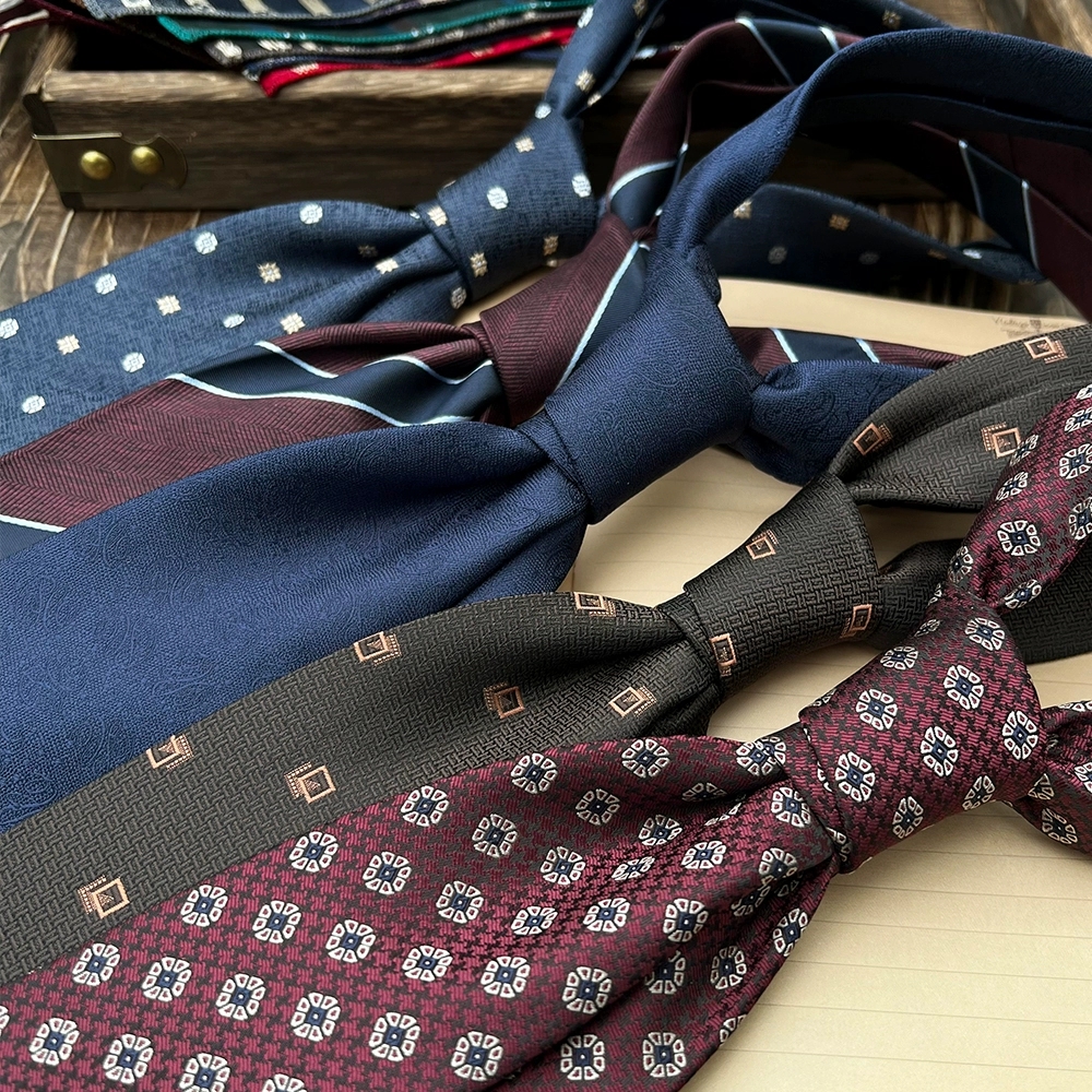 New Trendy Navy Brown Neckties - Men Formal Wear Shirts recensione e prezzo